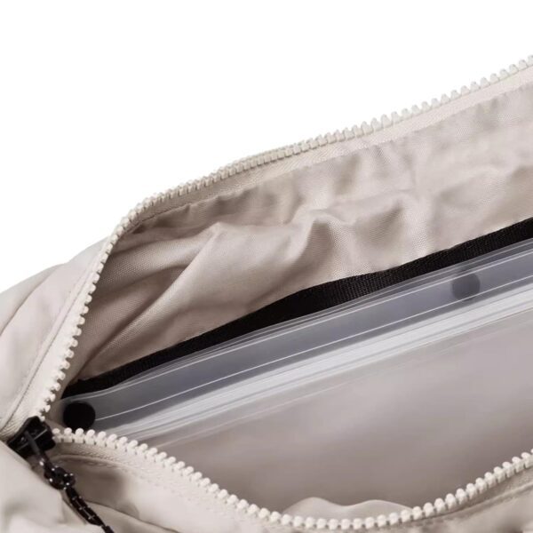 Multifunctional Yoga Mat Tote Bag with Ruched Shoulder Strap & Bottle Pocket – Lightweight Athleisure Travel Gym Bag