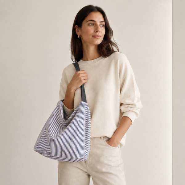 Minimalist Organic Canvas Everyday Tote | Cleancarry