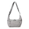 Ultra-Lightweight Nylon Crescent Shoulder Bag | Multi-Pocket Crossbody Hobo Bag (0.21kg)