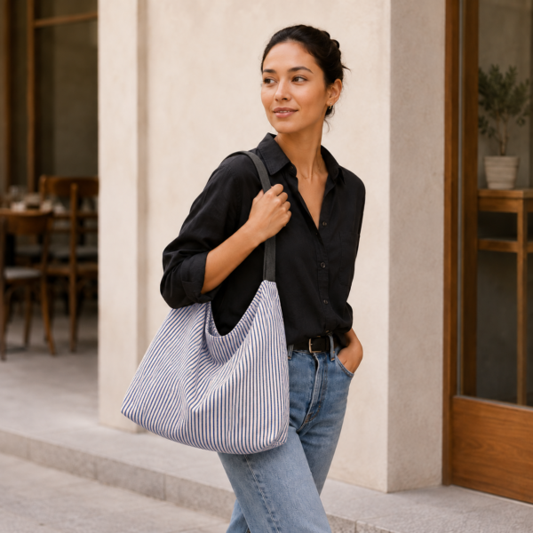 Minimalist Organic Canvas Everyday Tote | Cleancarry
