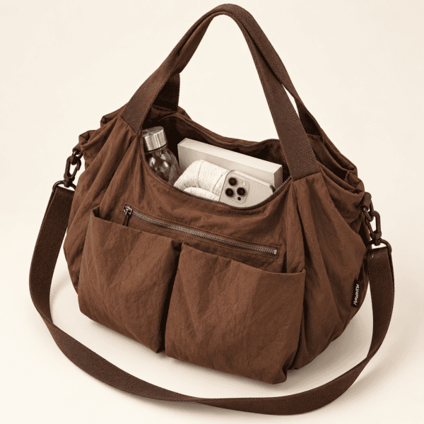 Slow-Living Canvas Tote-cleancarry