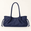 Minimalist Ruched East-West Tote | Cleancarry