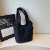 Ultra-Light Everyday Canvas Shoulder Bag | Casual Multi-Pocket Tote with Cute Bear Charm